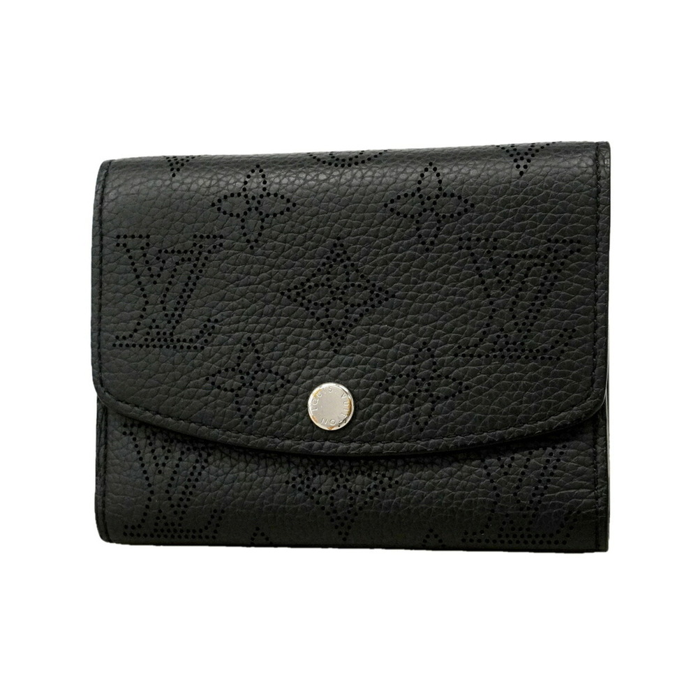 Louis Vuitton Mahina Portefeuille Victorine Tri-fold Wallet M82679 Noir (Wome...